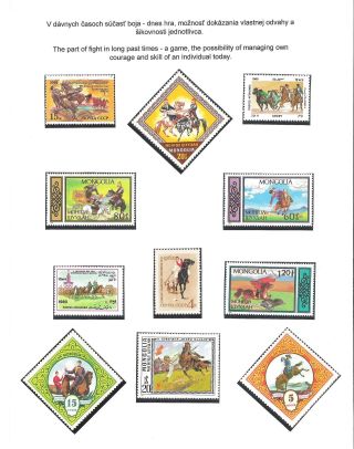 HORSE IN SPORT – sheet 3