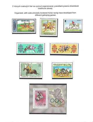 HORSE IN SPORT – sheet 5