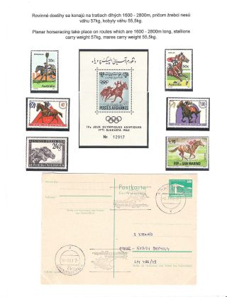 HORSE IN SPORT – sheet 15