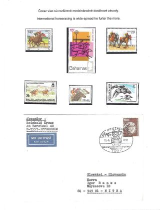 HORSE IN SPORT – sheet 19
