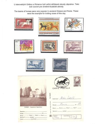 HORSE IN SPORT – sheet 29