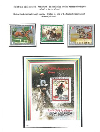 HORSE IN SPORT – sheet 49