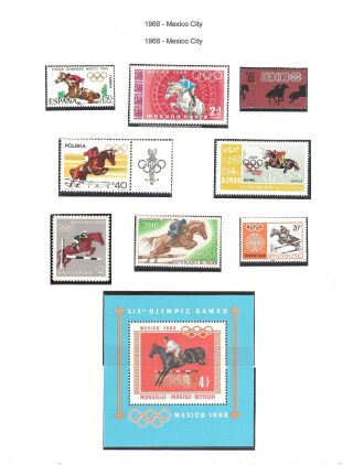 HORSE IN SPORT – sheet 71