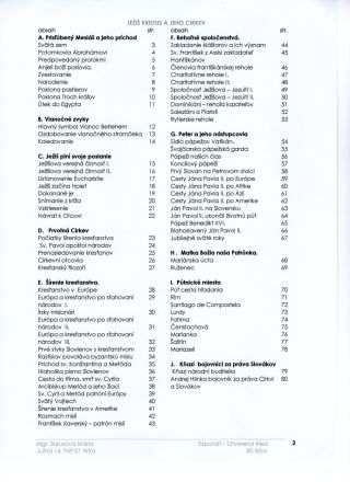 JESUS CHRIST AND HIS CHURCH – sheet 2