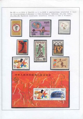 ATHLETICS - THROWING DISCIPLINES – sheet 6