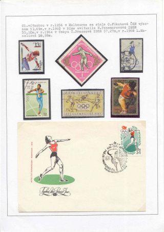ATHLETICS - THROWING DISCIPLINES – sheet 22