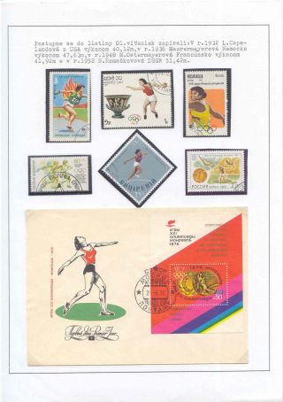 ATHLETICS - THROWING DISCIPLINES – sheet 23
