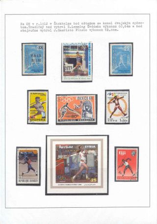 ATHLETICS - THROWING DISCIPLINES – sheet 25
