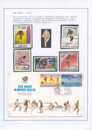 Atletika - vrhačské disciplíny – list 45