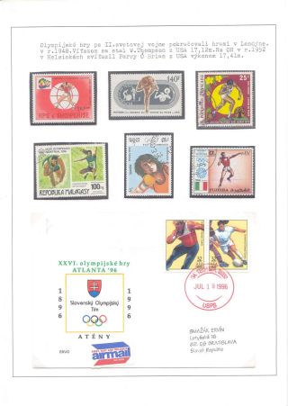 Atletika - vrhačské disciplíny – list 47