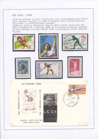 Atletika - vrhačské disciplíny – list 55