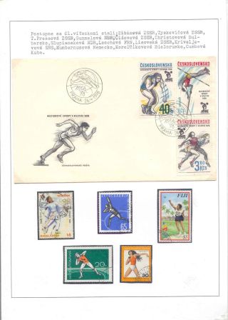 Atletika - vrhačské disciplíny – list 56