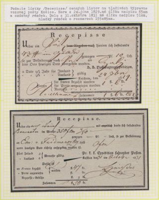 Čaro starých podacích lístkov – list 4