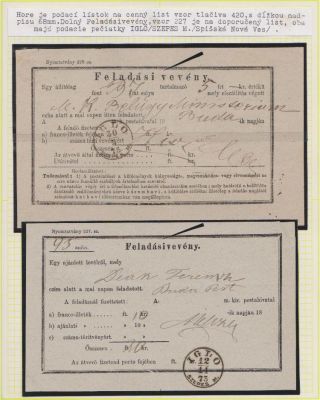 Čaro starých podacích lístkov – list 38