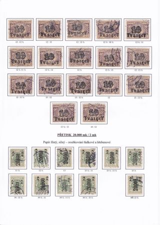 POLAND 1923-1939 – sheet 12