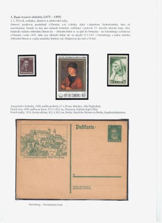 ALBRECHT DÜRER - HIS LIFE, WORK AND TIME – sheet 3