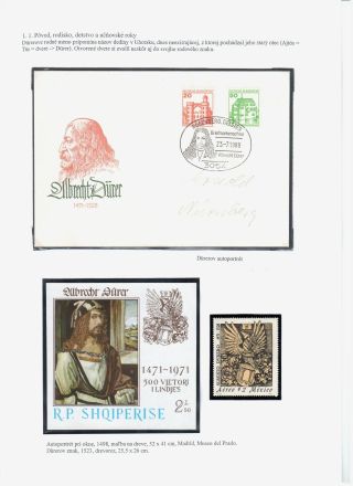 ALBRECHT DÜRER - HIS LIFE, WORK AND TIME – sheet 4
