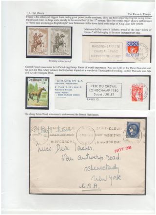PFERDERENNEN UND PFERDESPORT – Blatt 16
