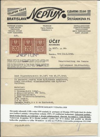 ENTIRES AND POSTAL STATIONERY WITH FISCALS FROM 1939-1950 – sheet 6