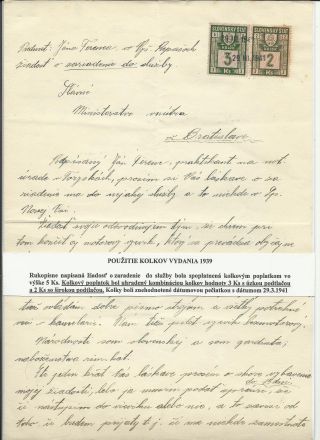ENTIRES AND POSTAL STATIONERY WITH FISCALS FROM 1939-1950 – sheet 10