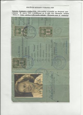 ENTIRES AND POSTAL STATIONERY WITH FISCALS FROM 1939-1950 – sheet 13