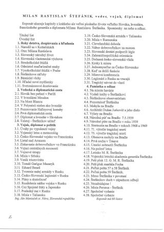 M. R. Štefánik, vedec, vojak, diplomat – list 2