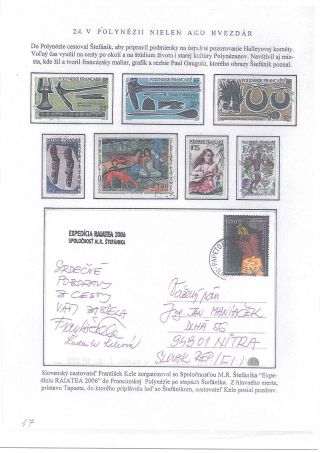 M. R. ŠTEFÁNIK, SCIENTIST, SOLDIER, DIPLOMAT – sheet 17