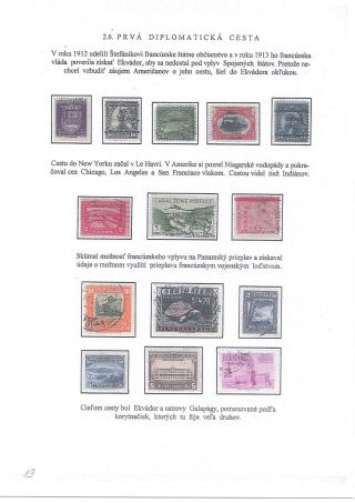 M. R. ŠTEFÁNIK, SCIENTIST, SOLDIER, DIPLOMAT – sheet 19