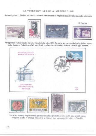 M. R. ŠTEFÁNIK, SCIENTIST, SOLDIER, DIPLOMAT – sheet 23