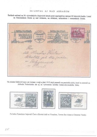 M. R. ŠTEFÁNIK, SCIENTIST, SOLDIER, DIPLOMAT – sheet 25