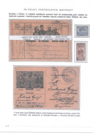 M. R. ŠTEFÁNIK, SCIENTIST, SOLDIER, DIPLOMAT – sheet 27