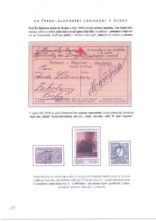 M. R. ŠTEFÁNIK, SCIENTIST, SOLDIER, DIPLOMAT – sheet 34