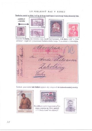M. R. ŠTEFÁNIK, SCIENTIST, SOLDIER, DIPLOMAT – sheet 38