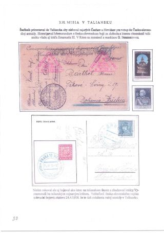 M. R. ŠTEFÁNIK, SCIENTIST, SOLDIER, DIPLOMAT – sheet 39