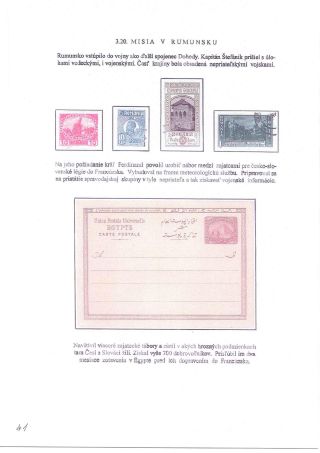 M. R. ŠTEFÁNIK, SCIENTIST, SOLDIER, DIPLOMAT – sheet 41
