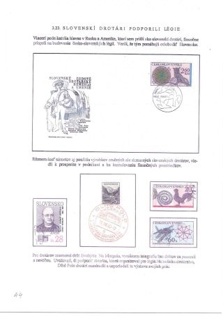 M. R. ŠTEFÁNIK, SCIENTIST, SOLDIER, DIPLOMAT – sheet 44