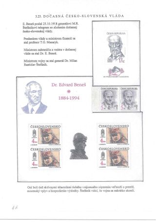 M. R. ŠTEFÁNIK, SCIENTIST, SOLDIER, DIPLOMAT – sheet 46