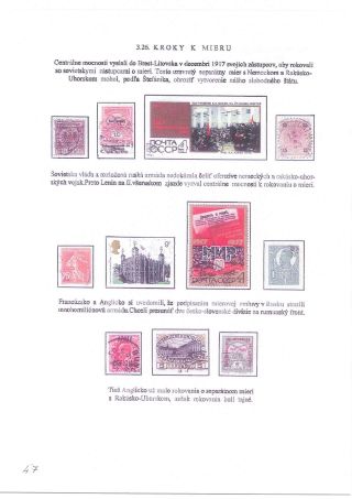M. R. ŠTEFÁNIK, SCIENTIST, SOLDIER, DIPLOMAT – sheet 47
