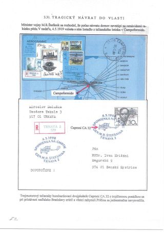 M. R. ŠTEFÁNIK, SCIENTIST, SOLDIER, DIPLOMAT – sheet 52
