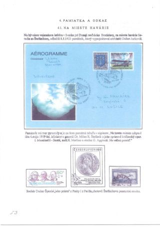 M. R. ŠTEFÁNIK, SCIENTIST, SOLDIER, DIPLOMAT – sheet 53