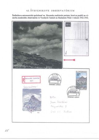 M. R. ŠTEFÁNIK, SCIENTIST, SOLDIER, DIPLOMAT – sheet 55