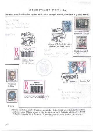 M. R. ŠTEFÁNIK, SCIENTIST, SOLDIER, DIPLOMAT – sheet 56