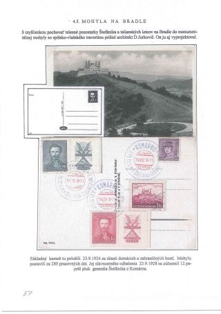 M. R. ŠTEFÁNIK, SCIENTIST, SOLDIER, DIPLOMAT – sheet 57