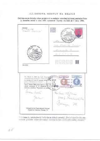 M. R. ŠTEFÁNIK, SCIENTIST, SOLDIER, DIPLOMAT – sheet 65