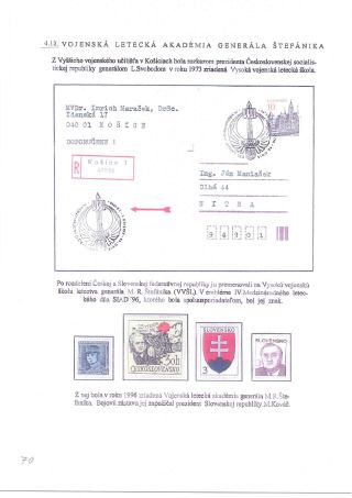 M. R. ŠTEFÁNIK, SCIENTIST, SOLDIER, DIPLOMAT – sheet 70