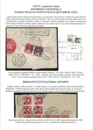 1927 IV. POSTAGE DUE PROVISIONAL ISSUE (CHAINBRAKER) DL 50 - 50/150 H – sheet 14