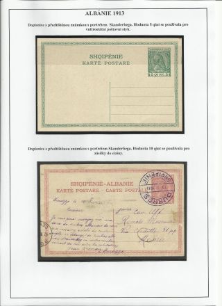 POŠTOVNÍ ZNÁMKY NA ÚZEMÍ ALBÁNIE 1913-1945 – list 9