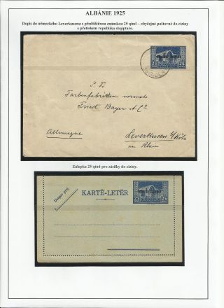 BRIEFMARKEN AUF DEM TERRITORIUM VON ALBANIEN 1913-1945 – Blatt 36