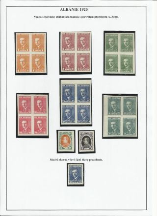 BRIEFMARKEN AUF DEM TERRITORIUM VON ALBANIEN 1913-1945 – Blatt 45