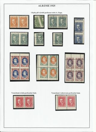 BRIEFMARKEN AUF DEM TERRITORIUM VON ALBANIEN 1913-1945 – Blatt 46